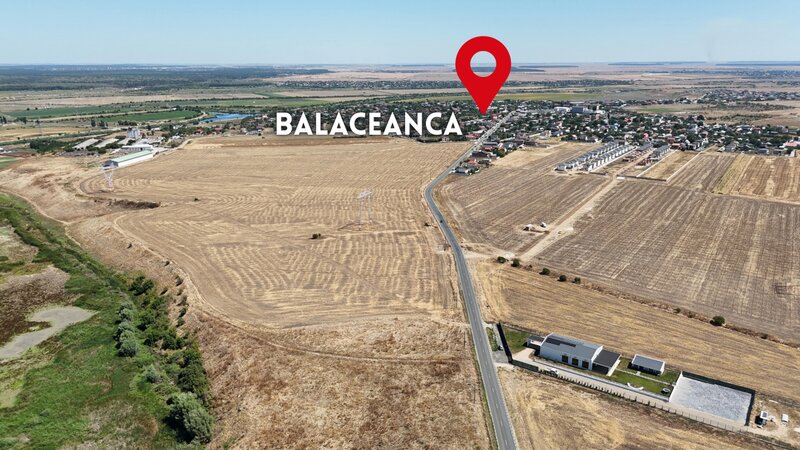 Ilfov Oportunitate de afacere intre Balaceanca si Glina- Teren de vanzare.