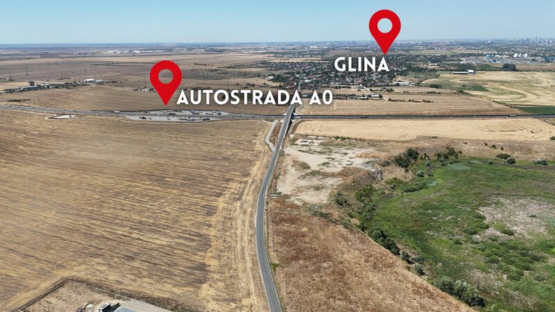 Ilfov Oportunitate de afacere intre Balaceanca si Glina- Teren de vanzare.